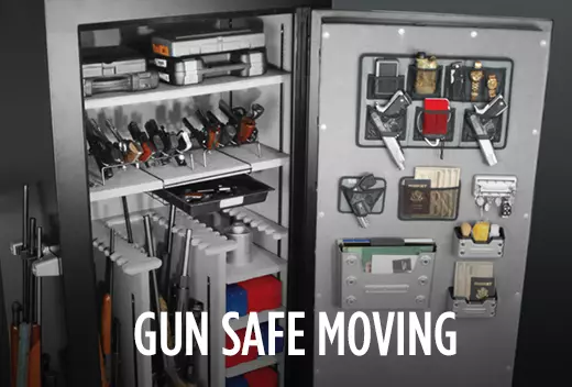 Gun safe moving service with All Jersey Movers