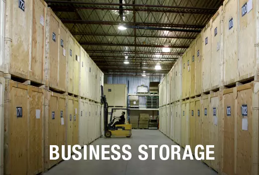 Business storage service of All Jersey Moving and Storage