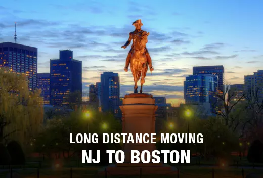 Long-distance moving service from New Jersey to Boston