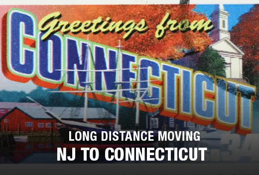 Long-distance moving service from New Jersey to Connecticut