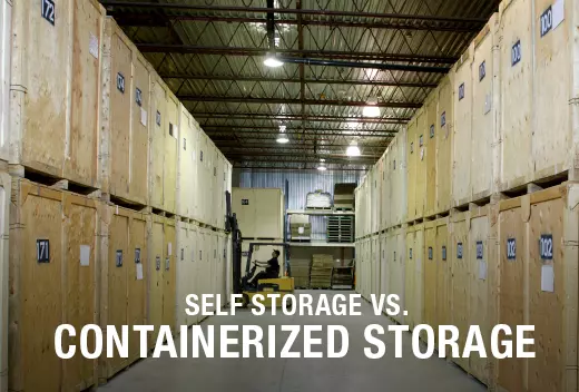 Containerized storage service from All Jersey Moving and Storage